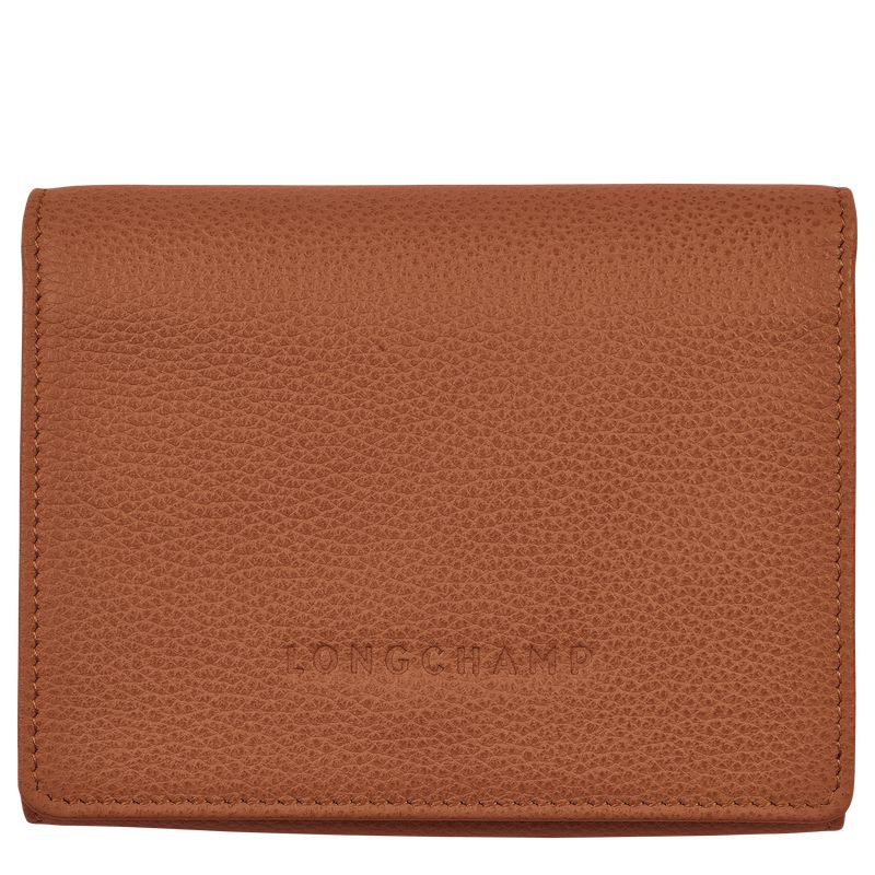 Men Longchamp Le Foulonné Wallet Brown | Thailand-417JXZCTH