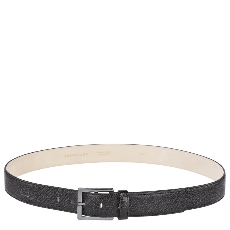 Men Longchamp Le Pliage Belt Black | Thailand-214HETNYK