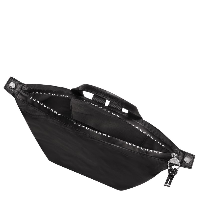 Men Longchamp Le Pliage Energy L Backpack Black | Thailand-612KVMLAC
