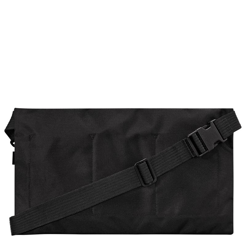 Men Longchamp Le Pliage Energy L Crossbody Bag Black | Thailand-341JYDMSZ