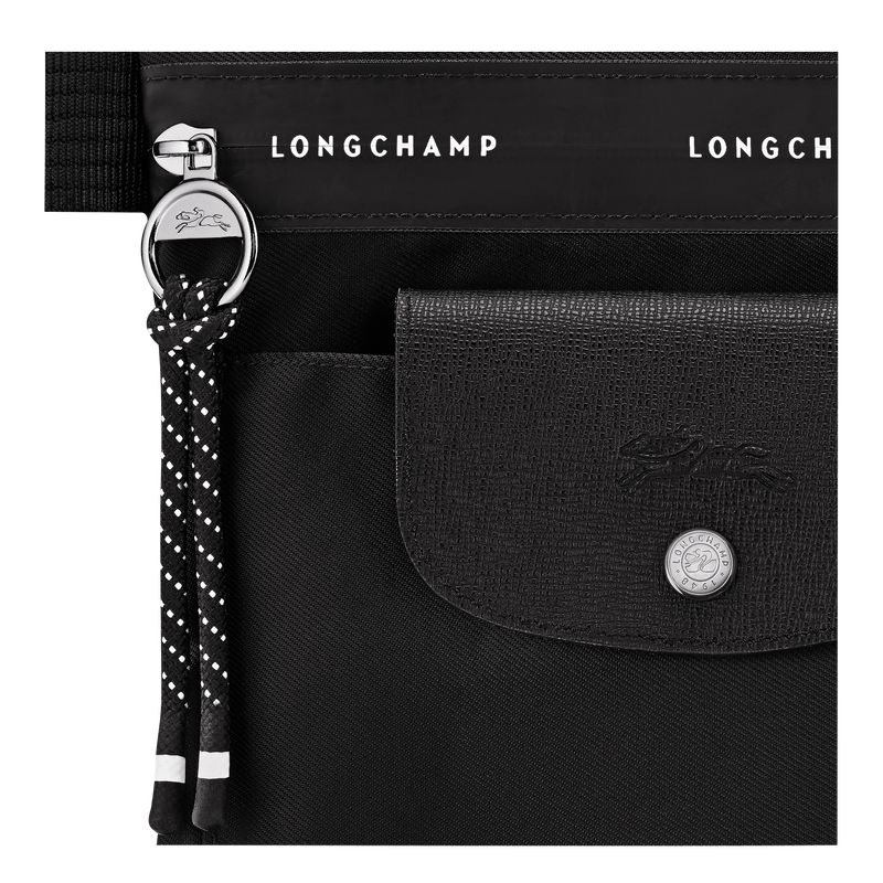 Men Longchamp Le Pliage Energy L Crossbody Bag Black | Thailand-341JYDMSZ