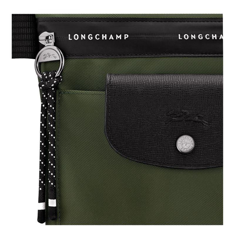 Men Longchamp Le Pliage Energy L Crossbody Bag Khaki | Thailand-367SAJRCY