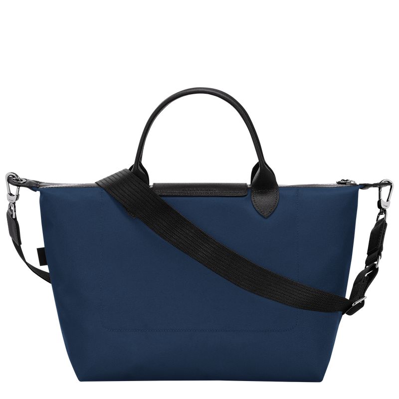 Men Longchamp Le Pliage Energy L Handbag Navy | Thailand-639GAPYZK