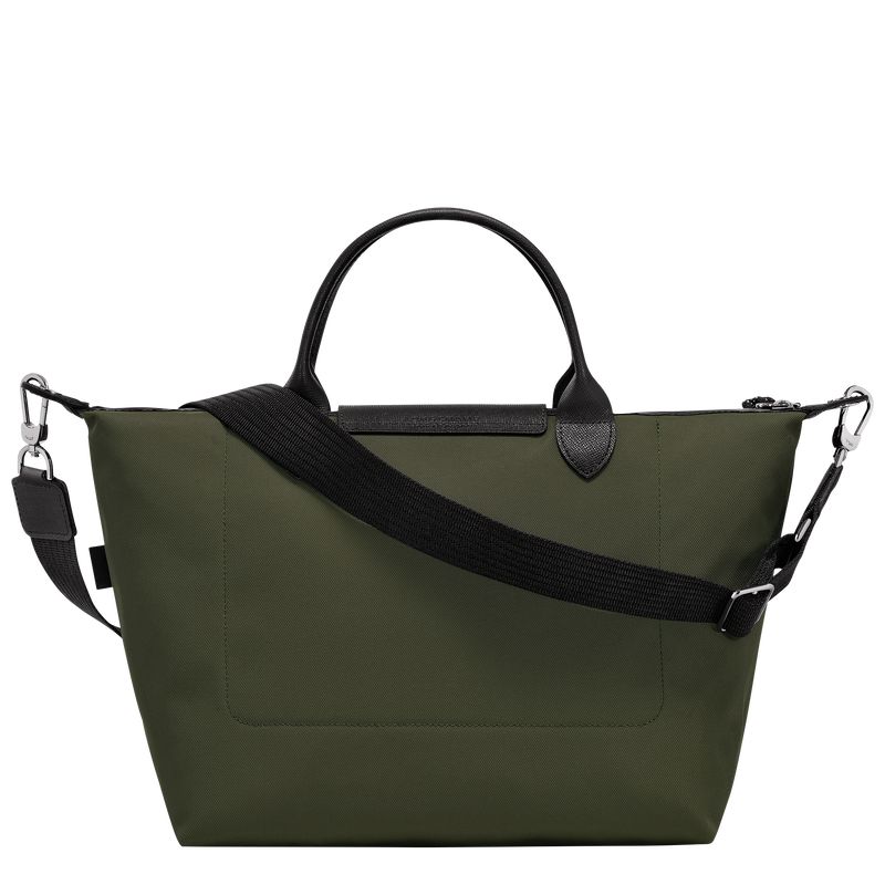 Men Longchamp Le Pliage Energy L Handbag Khaki | Thailand-796ICGMVP