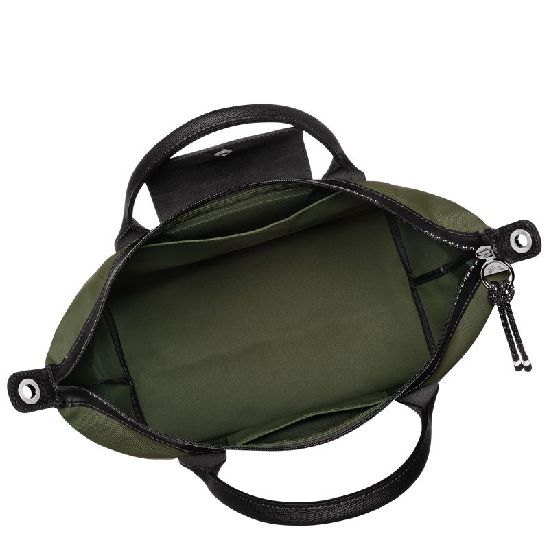 Men Longchamp Le Pliage Energy L Handbag Khaki | Thailand-796ICGMVP