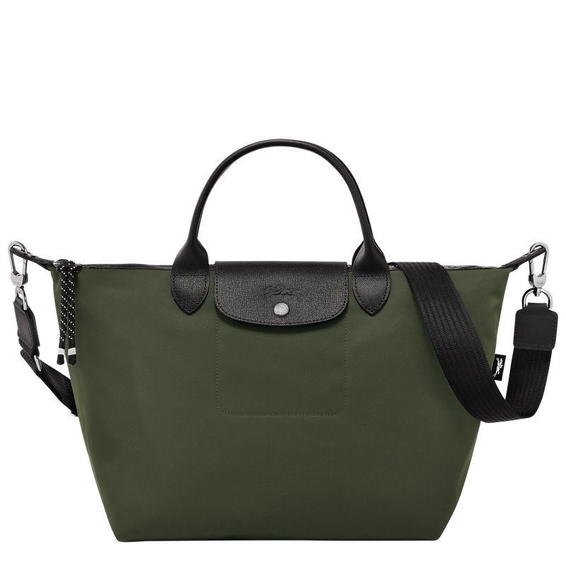 Men Longchamp Le Pliage Energy L Handbag Khaki | Thailand-796ICGMVP