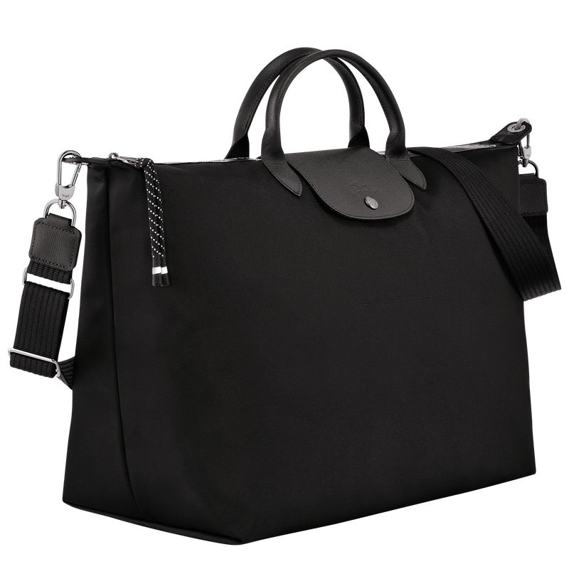 Men Longchamp Le Pliage Energy L Travel Bag Black | Thailand-596FQHXDI