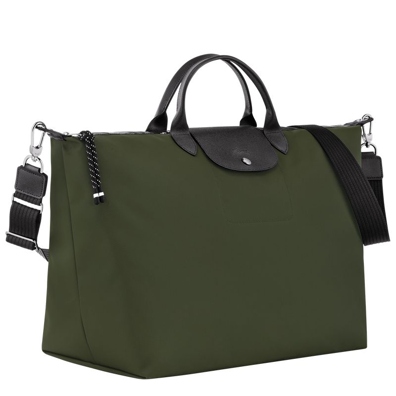 Men Longchamp Le Pliage Energy L Travel Bag Khaki | Thailand-895VNCGHU