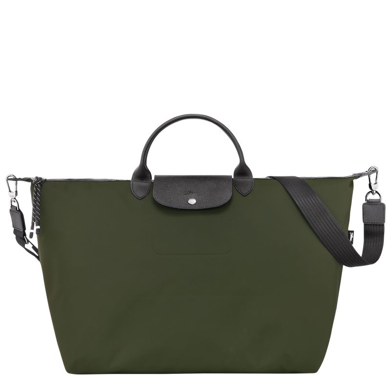 Men Longchamp Le Pliage Energy L Travel Bag Khaki | Thailand-895VNCGHU