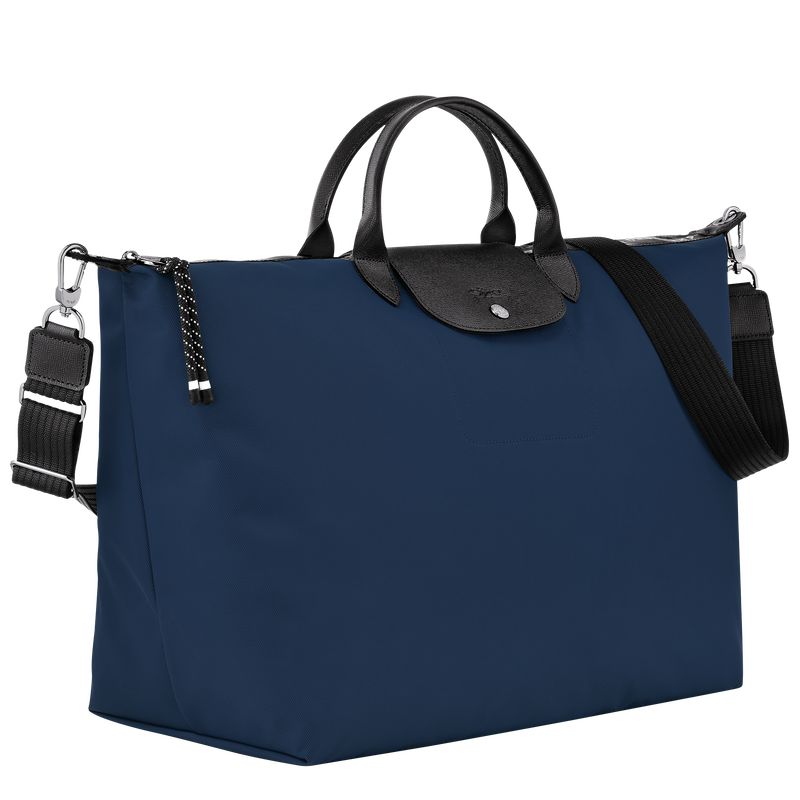 Men Longchamp Le Pliage Energy L Travel Bag Navy | Thailand-084XQEWUF