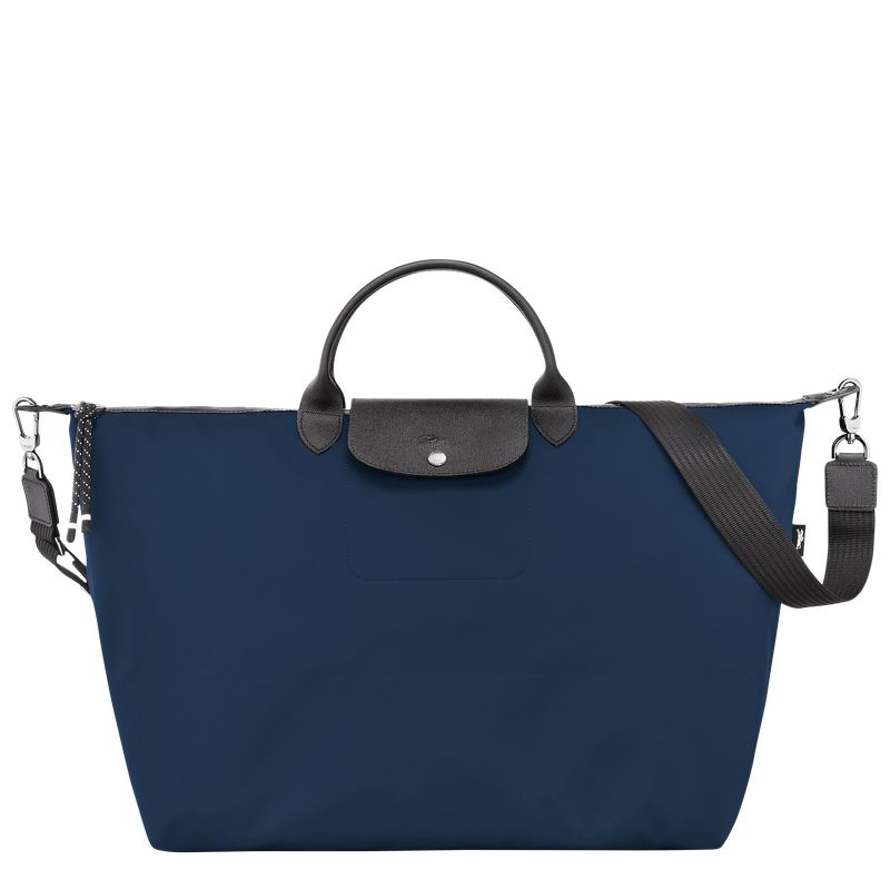 Men Longchamp Le Pliage Energy L Travel Bag Navy | Thailand-084XQEWUF