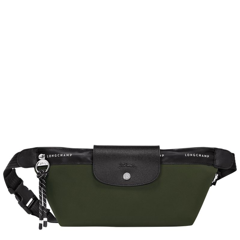 Men Longchamp Le Pliage Energy M Belt Bag Khaki | Thailand-604GCKQLJ