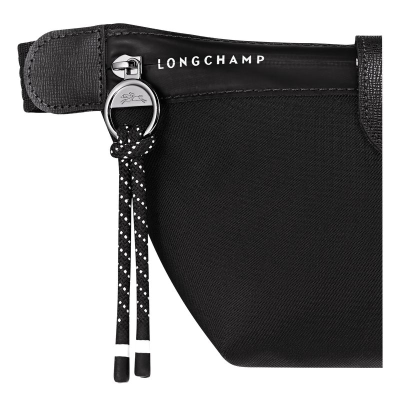 Men Longchamp Le Pliage Energy M Belt Bag Black | Thailand-921OQPMBS
