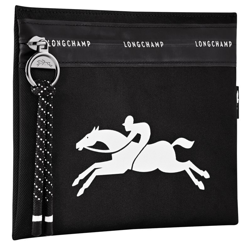 Men Longchamp Le Pliage Energy Pouch Black | Thailand-650HPJMXB