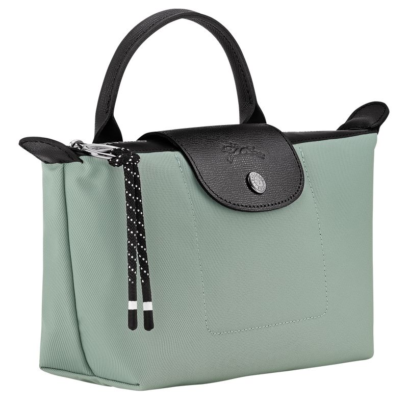 Men Longchamp Le Pliage Energy Pouch Blue Green | Thailand-384YAFSRM