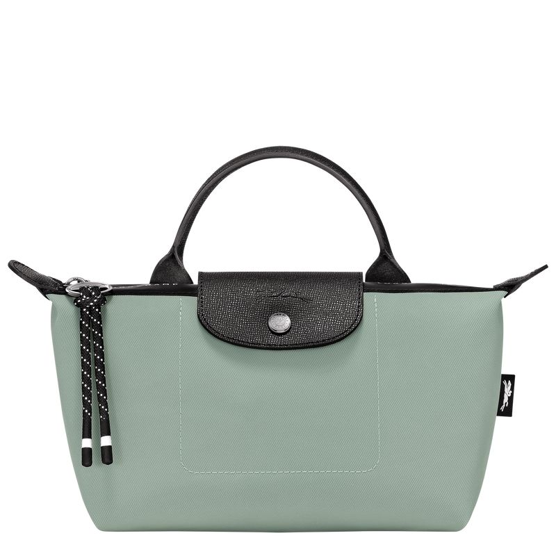 Men Longchamp Le Pliage Energy Pouch Blue Green | Thailand-384YAFSRM