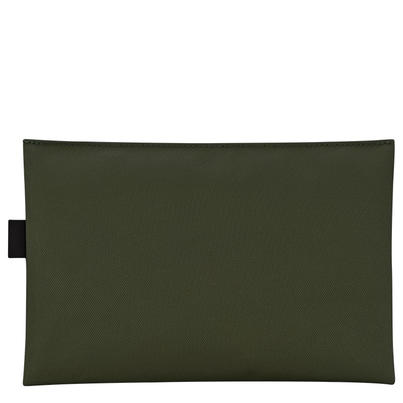 Men Longchamp Le Pliage Energy Pouch Khaki | Thailand-529LPISHW