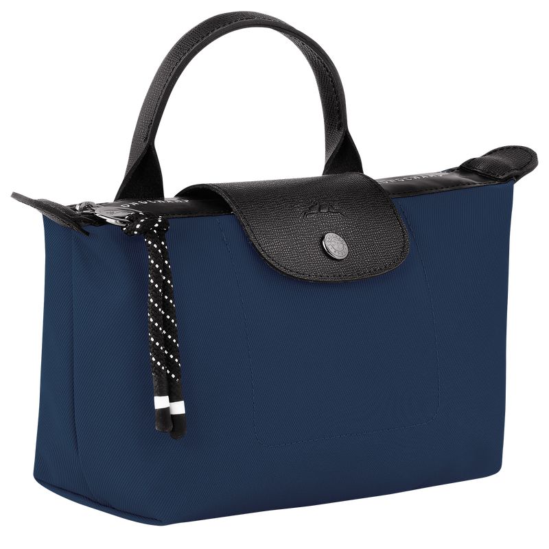 Men Longchamp Le Pliage Energy Pouch Navy | Thailand-510NPOQIR