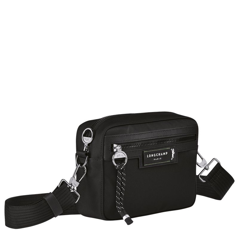 Men Longchamp Le Pliage Energy S Camera Crossbody Bag Black | Thailand-695KXIPNB