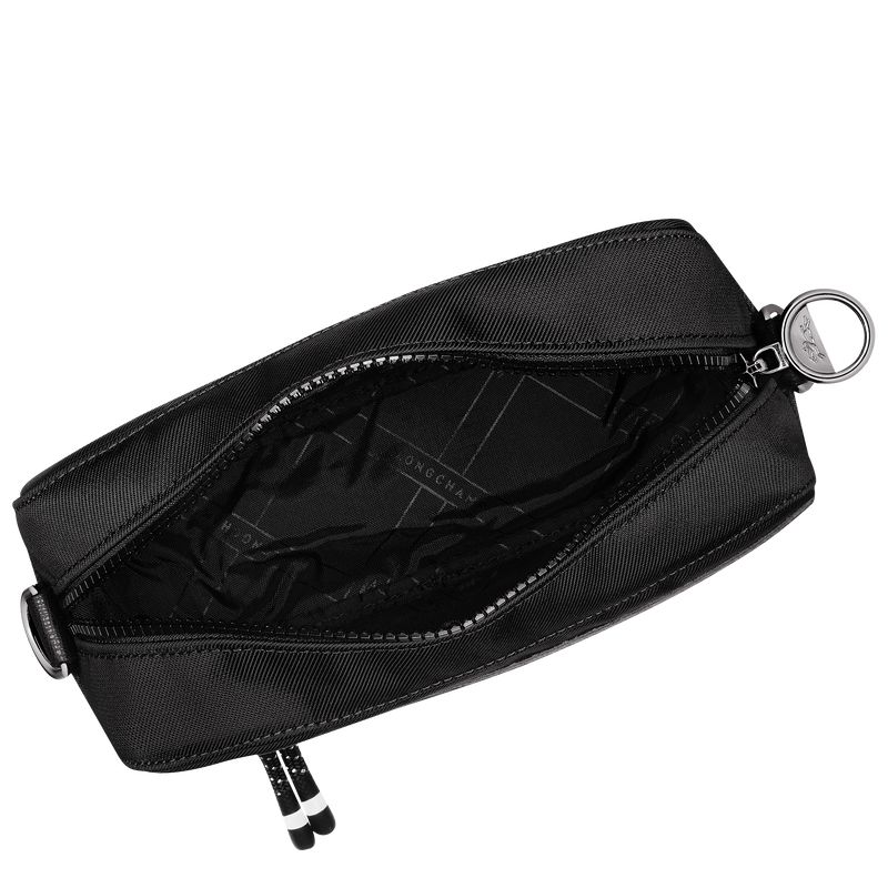 Men Longchamp Le Pliage Energy S Camera Crossbody Bag Black | Thailand-695KXIPNB