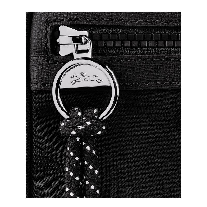 Men Longchamp Le Pliage Energy S Camera Crossbody Bag Black | Thailand-695KXIPNB