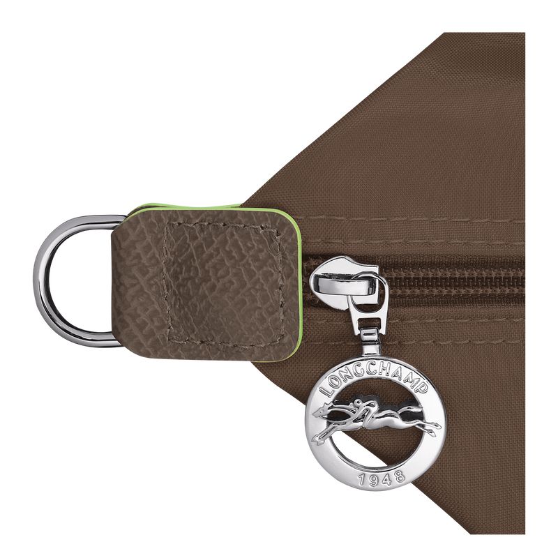 Men Longchamp Le Pliage Green Expandable Travel Bag Dark Brown | Thailand-063JSRLEH