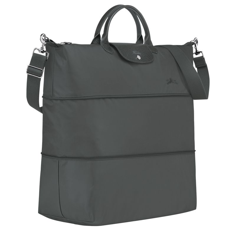 Men Longchamp Le Pliage Green Expandable Travel Bag Dark Grey | Thailand-206HDRTNM