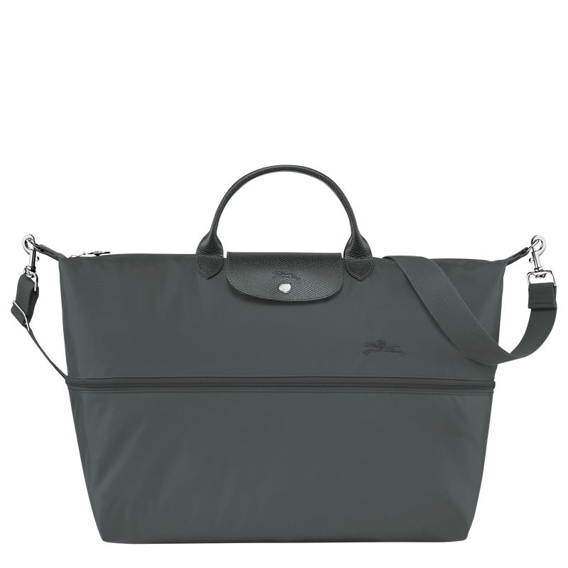 Men Longchamp Le Pliage Green Expandable Travel Bag Dark Grey | Thailand-206HDRTNM