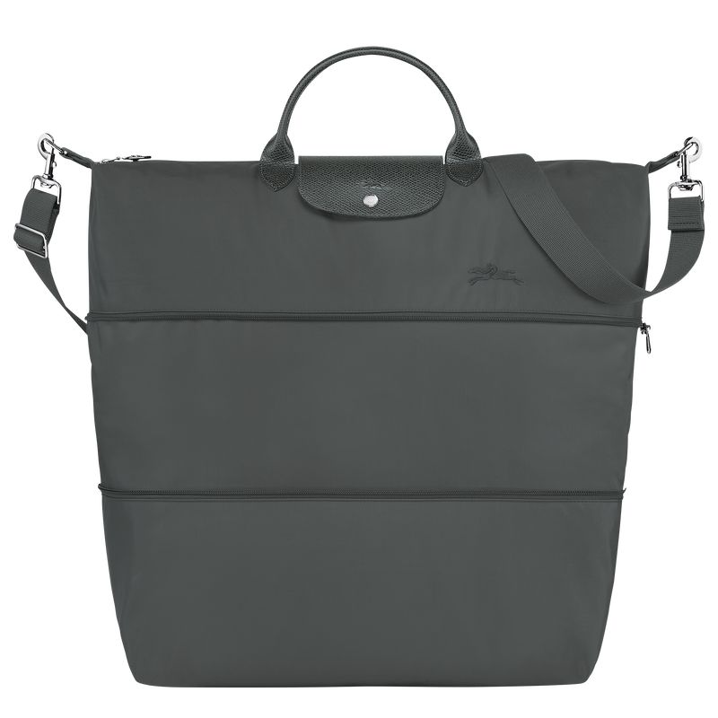 Men Longchamp Le Pliage Green Expandable Travel Bag Dark Grey | Thailand-206HDRTNM