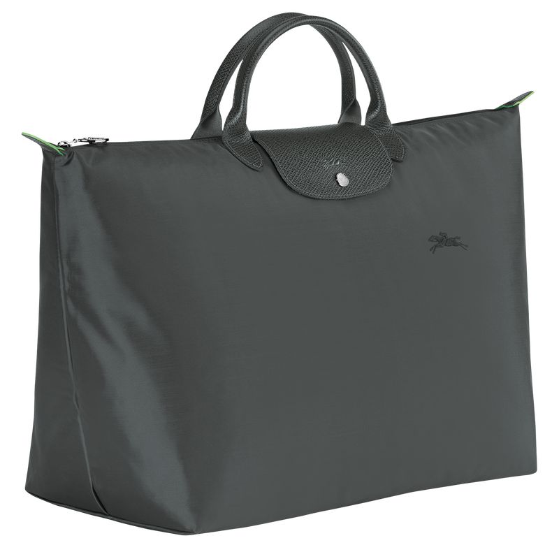 Men Longchamp Le Pliage Green L Travel Bag Dark Grey | Thailand-365NHCDJY