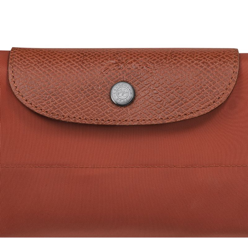 Men Longchamp Le Pliage Green L Travel Bag Brown | Thailand-954XQNHBG