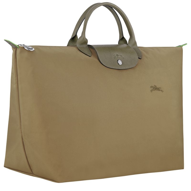 Men Longchamp Le Pliage Green L Travel Bag Olive | Thailand-267RCWSQU