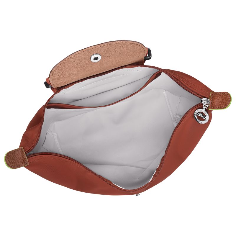 Men Longchamp Le Pliage Green M Backpack Brown | Thailand-308DGTKVN