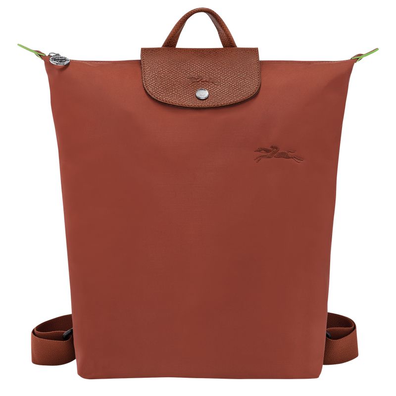 Men Longchamp Le Pliage Green M Backpack Brown | Thailand-308DGTKVN