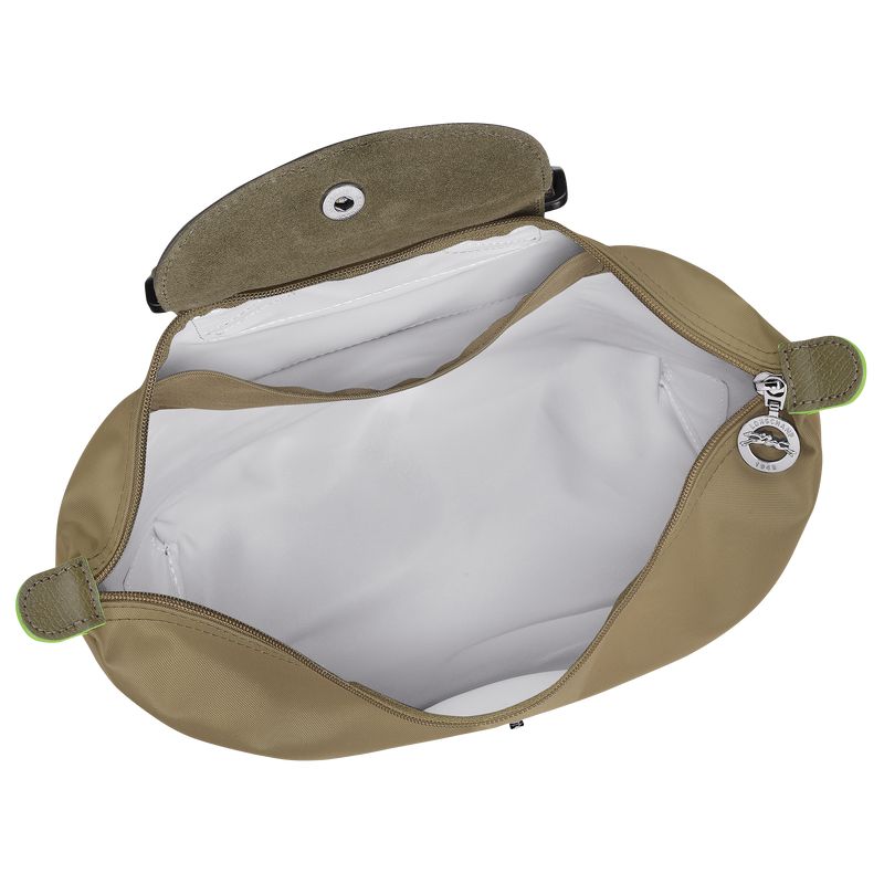 Men Longchamp Le Pliage Green M Backpack Olive | Thailand-703RQNICT