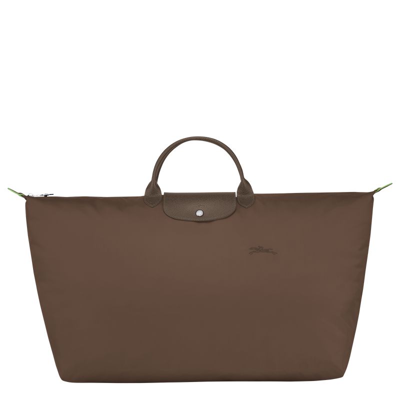 Men Longchamp Le Pliage Green Xl Travel Bag Dark Brown | Thailand-849WDGSXV
