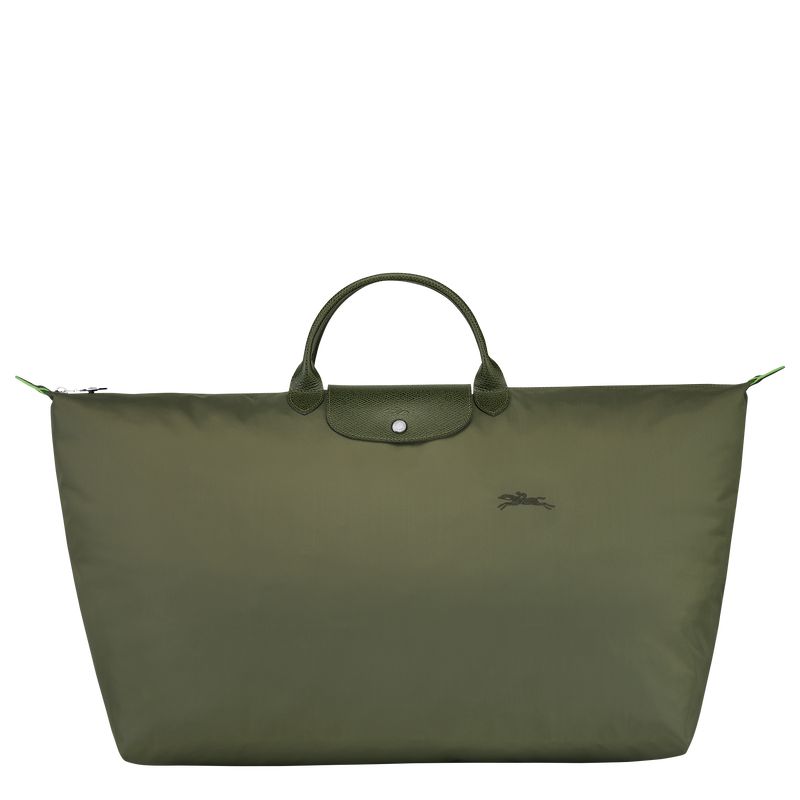 Men Longchamp Le Pliage Green Xl Travel Bag Dark Green | Thailand-437ZYONIS