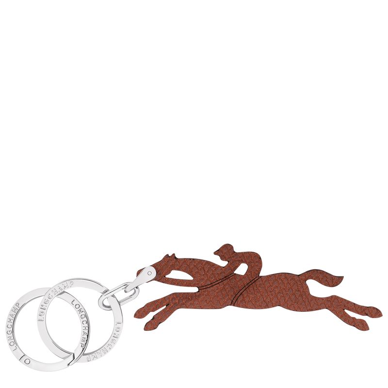 Men Longchamp Le Pliage Key Rings Brown | Thailand-071EGHMVJ