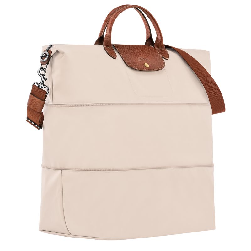 Men Longchamp Le Pliage Original Expandable Travel Bag Beige | Thailand-597OLRHJW