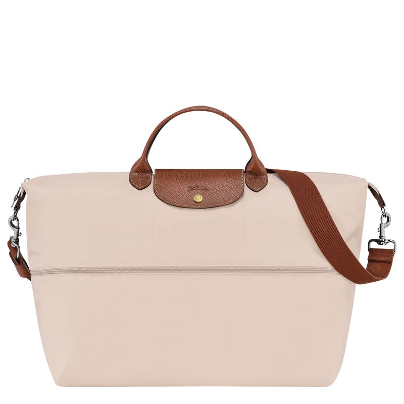 Men Longchamp Le Pliage Original Expandable Travel Bag Beige | Thailand-597OLRHJW