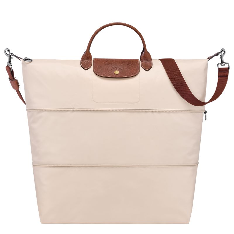 Men Longchamp Le Pliage Original Expandable Travel Bag Beige | Thailand-597OLRHJW
