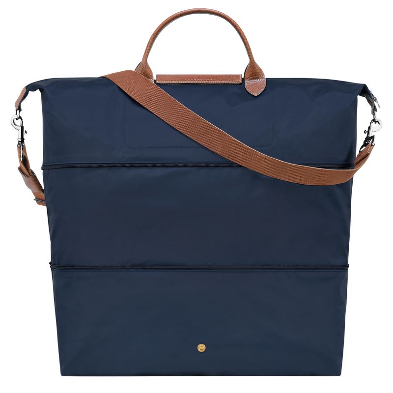 Men Longchamp Le Pliage Original Expandable Travel Bag Navy | Thailand-469CBNGMR