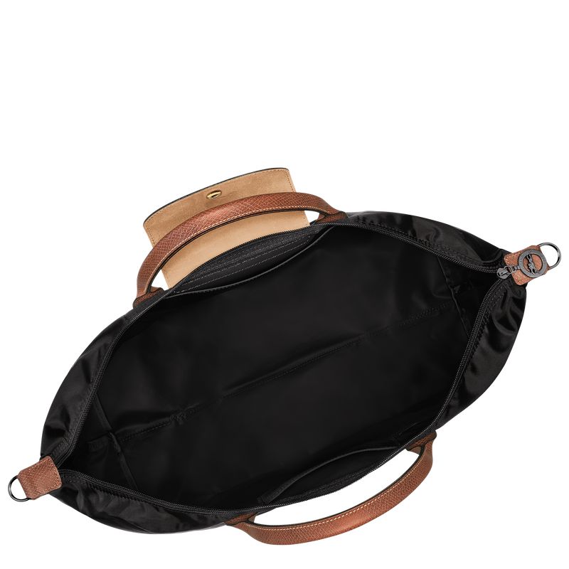 Men Longchamp Le Pliage Original Expandable Travel Bag Black | Thailand-785EUDGFQ