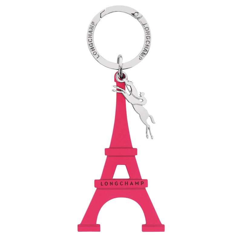 Men Longchamp Le Pliage Original Key Rings Pink | Thailand-350OPITSM