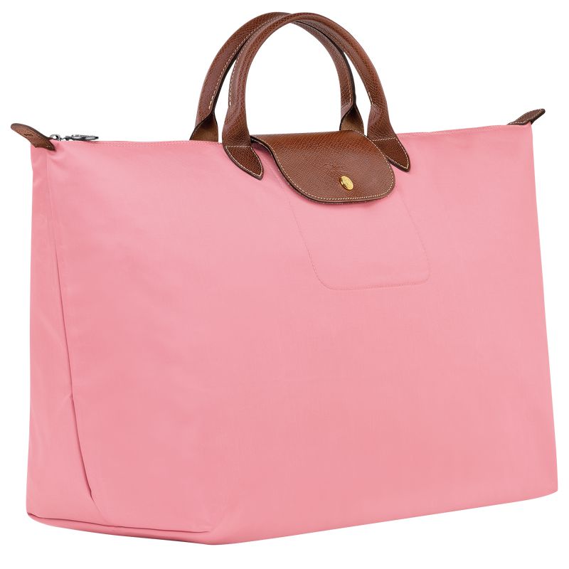Men Longchamp Le Pliage Original L Travel Bag Pink | Thailand-296AWQFBY