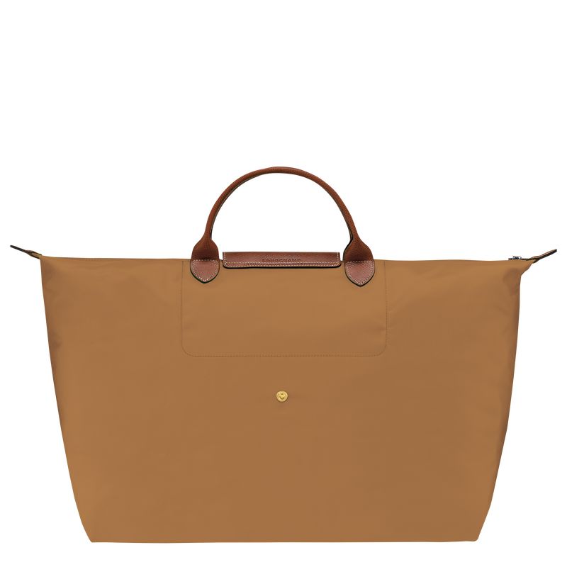Men Longchamp Le Pliage Original L Travel Bag Brown | Thailand-516KJTCSM