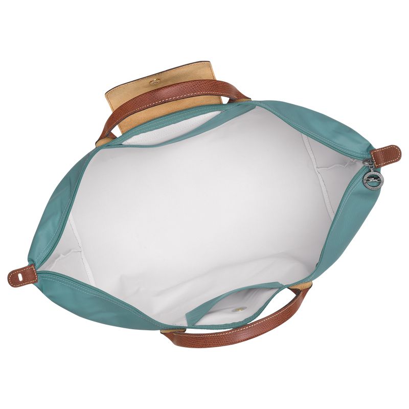 Men Longchamp Le Pliage Original L Travel Bag Blue | Thailand-803FHTGNC