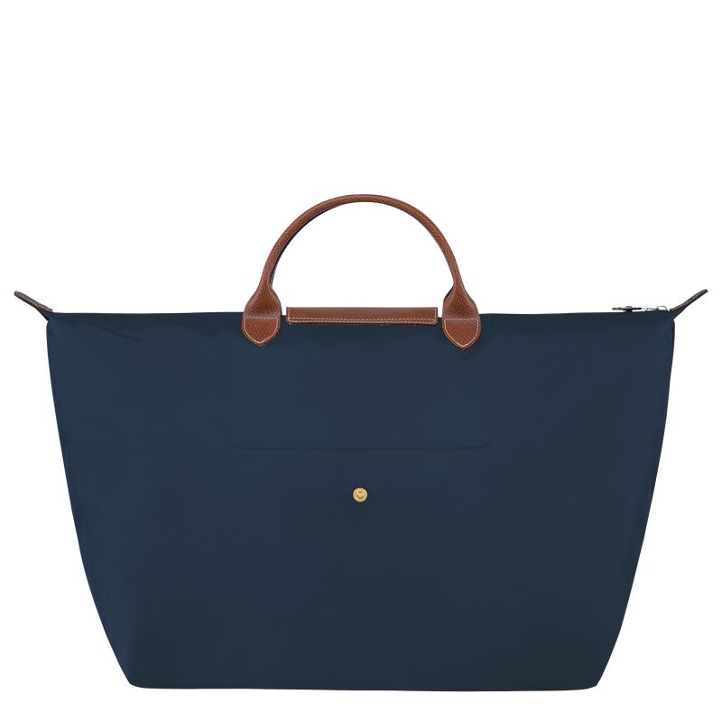 Men Longchamp Le Pliage Original L Travel Bag Navy | Thailand-397SFJMWO