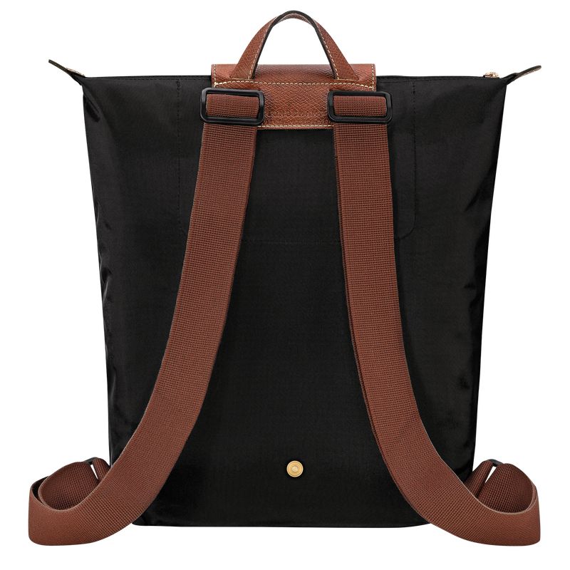 Men Longchamp Le Pliage Original M Backpack Black | Thailand-146EUZQDA