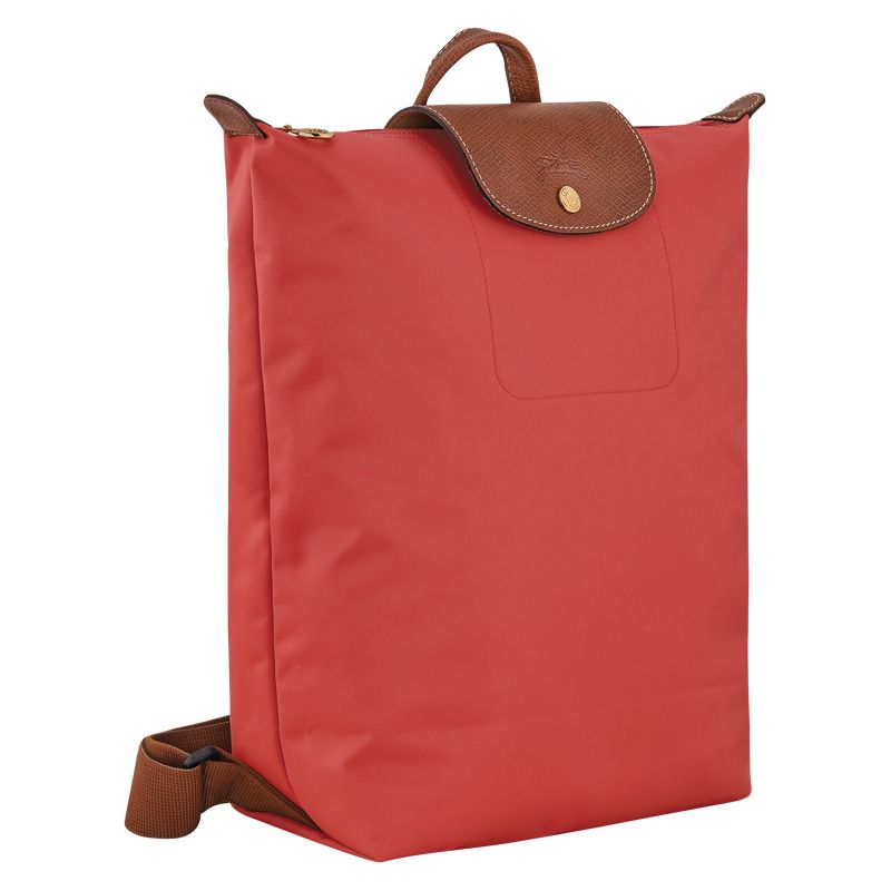Men Longchamp Le Pliage Original M Backpack Pink | Thailand-415KHJIVD